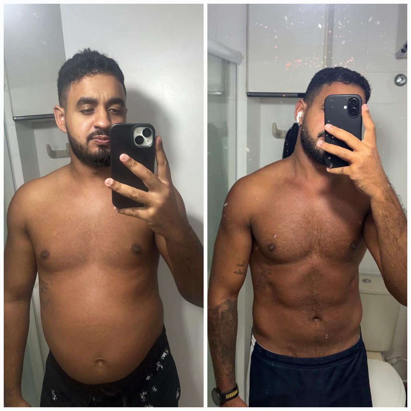 Client transformation — before and after