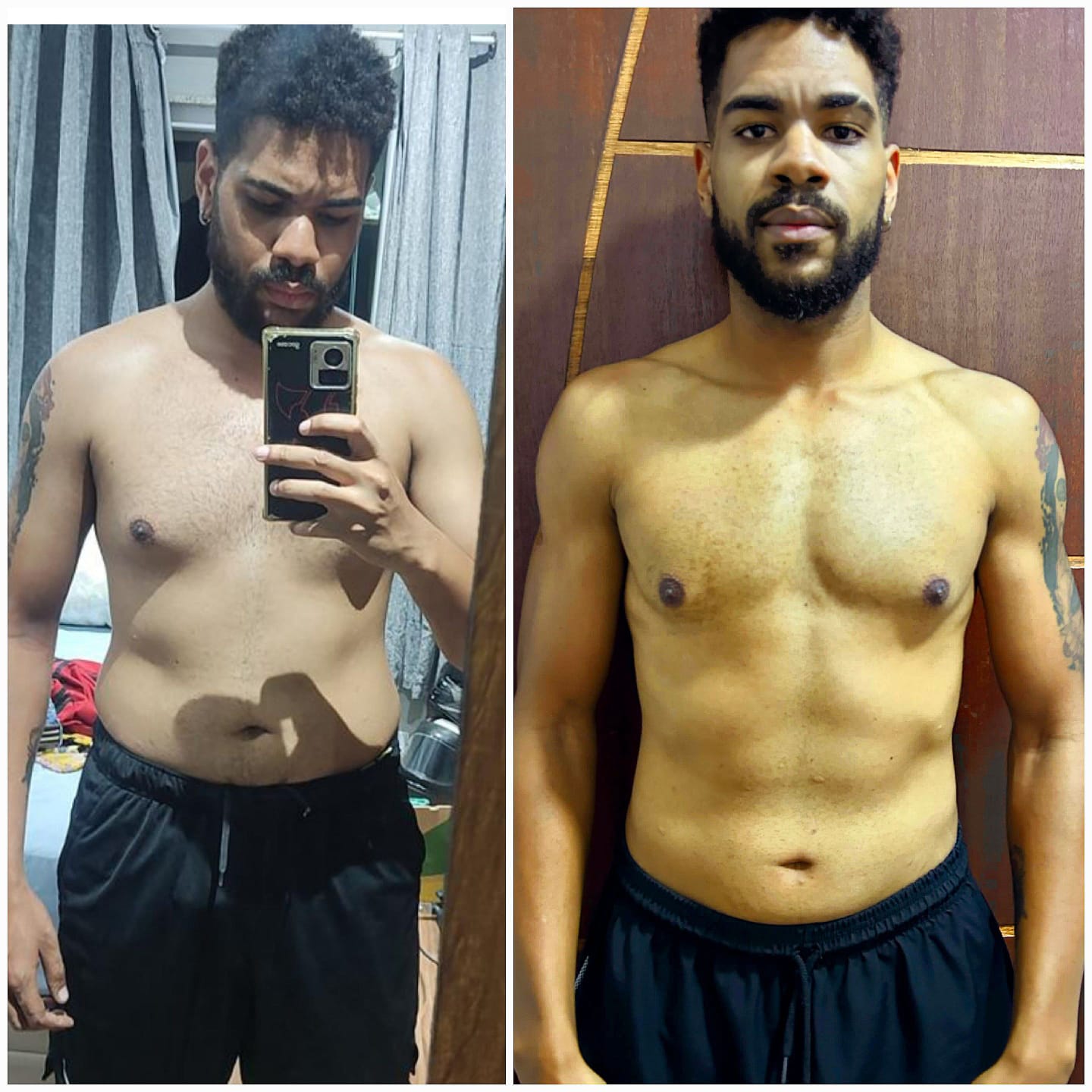 Client transformation — before and after